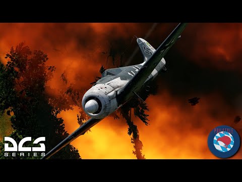 FW190-A8 - Solo Hunt in Normandy, 1944 (DCS Gameplay)