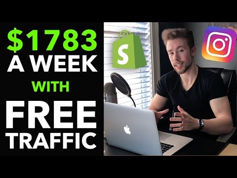 💰 How I Make $1,783/Week on Shopify With FREE Instagram Traffic