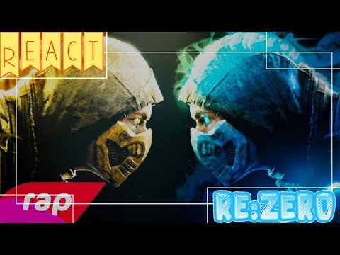 Re:Zero Reagindo A Rap Do Scorpion E Sub-Zero |7MZ | Subaru As Scorpion e Reinhard As Sub-Zero