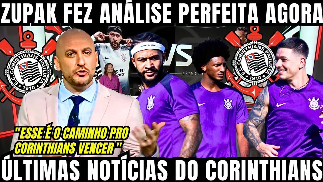 ZUPAK DEU O CAMINHO PARA O TIMÃO VENCER O SANTOS PELO CAMPEONATO PAULISTA / NOTÍCIAS DO CORINTHIANS