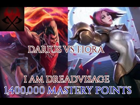 Darius vs Fiora [7.9][RANKED]  - SAD - [ROAD TO DIAMOND] -- 1,400,000 MASTERY POINTS --