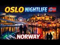 NORWAY NIGHT WALK TOUR Walking Tour At Night In Oslo City