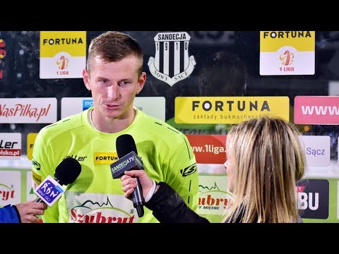 2018-09-30 Sandecja - ŁKS Łódź 0-0, Marek Kozioł