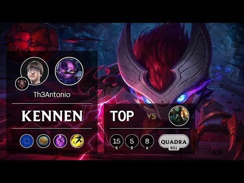 Kennen Top vs Gangplank - EUW Grandmaster Patch 9.8