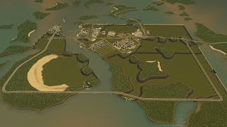 【Cities:Skylines】地形操作解禁！　水抜き放題！　揺れる大地（島を跳び回れ）６　ライブ配信（音声あり）【シティーズ　スカイライン】