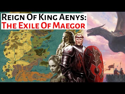 The Exile Of Maegor | Reign Of King Aenys Targaryen | House Of The Dragon History & Lore Explained