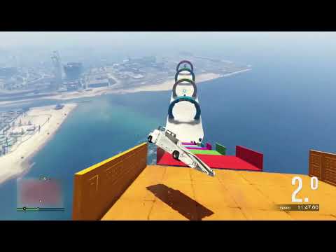 LA MEGA RAMPA INFINITA! CARRERAS GTA V