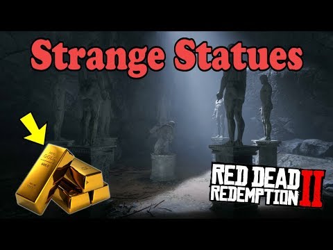 RDR2 STRANGE STATUE QUEST!! RDR2 UNLIMITED GOLD BAR!! RDR2 GOLD DUPE