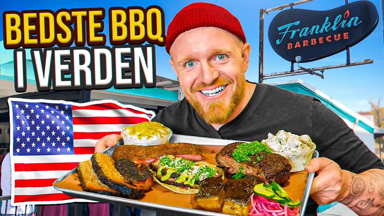 Tester Det BEDSTE Barbecue i Verden! (Texas BBQ Food Tour)