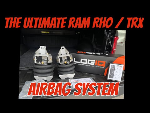 Timber Grove Gen 2 + Logiq AirIQ HD2: The ULTIMATE Air-Bag Towing Upgrade for Ram RHO / TRX!