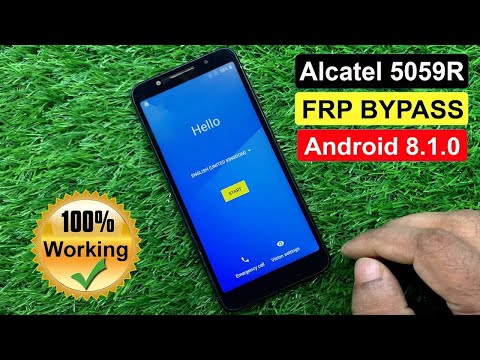 Alcatel 5059R FRP Bypass | Alcatel 1x (5059R) Google Account Unlock Android 8.1.0 (Without PC)