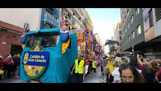 Cabalgata de Reyes Magos. Las Palmas de Gran Canaria. 5 de enero 2023.