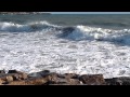 Шум моря и волны. Море в Испании зимой. 