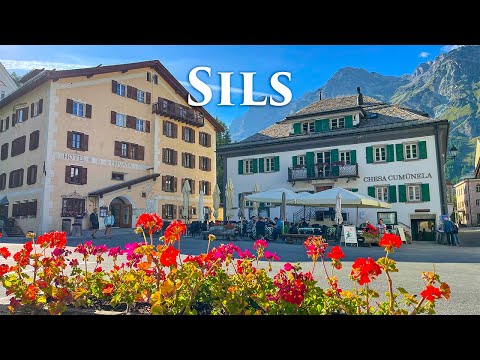 Sils im Engadin, Switzerland 4K - A Wonderful Swiss Village - Amazing Nature Scenery - Travel Vlog