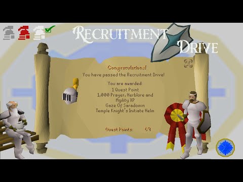 OSRS Recruitment Drive Quest Guide | Ironman Approved
