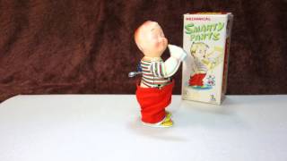 Download lagu Mikuni Smarty Pants Vintage Tin Wind Up Toy Japan 60s mp3