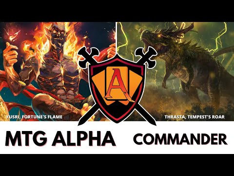 Yusri, Fortune's Flame vs Thrasta Tempest's Roar | 1v1 EDH Gameplay