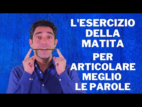 Diction and Public Speaking Course: Pencil-between-the-Teeth Exercise for Effective Public Speaking