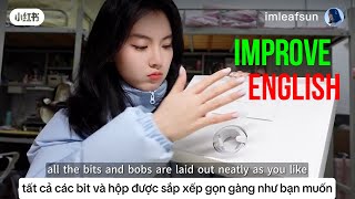 Luyện nghe tiếng anh về những câu chuyện hằng ngày cùng #imleafsun - Section 1 | English Corner