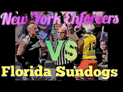 S1 Ep2 New York Enforcers vs Florida Sundogs