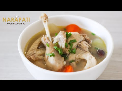 Winter Melon Chicken Soup | Chinese Food | Recipe #4
