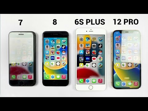 iPhone 7 Vs iPhone 8 Vs 6S Plus Vs iPhone 12 Pro Speed Test in 2023