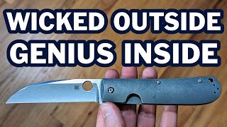 The Hidden Brilliance of the Spyderco Swayback - Disassembly of a Slysz Titanium Framelock