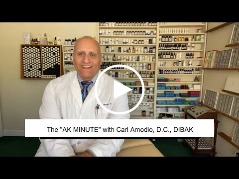 The "AK Minute"- Treating the Whole Shoulder with Applied Kinesiology