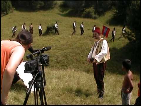 Sa snimanja filma Bitka na Cegru 1