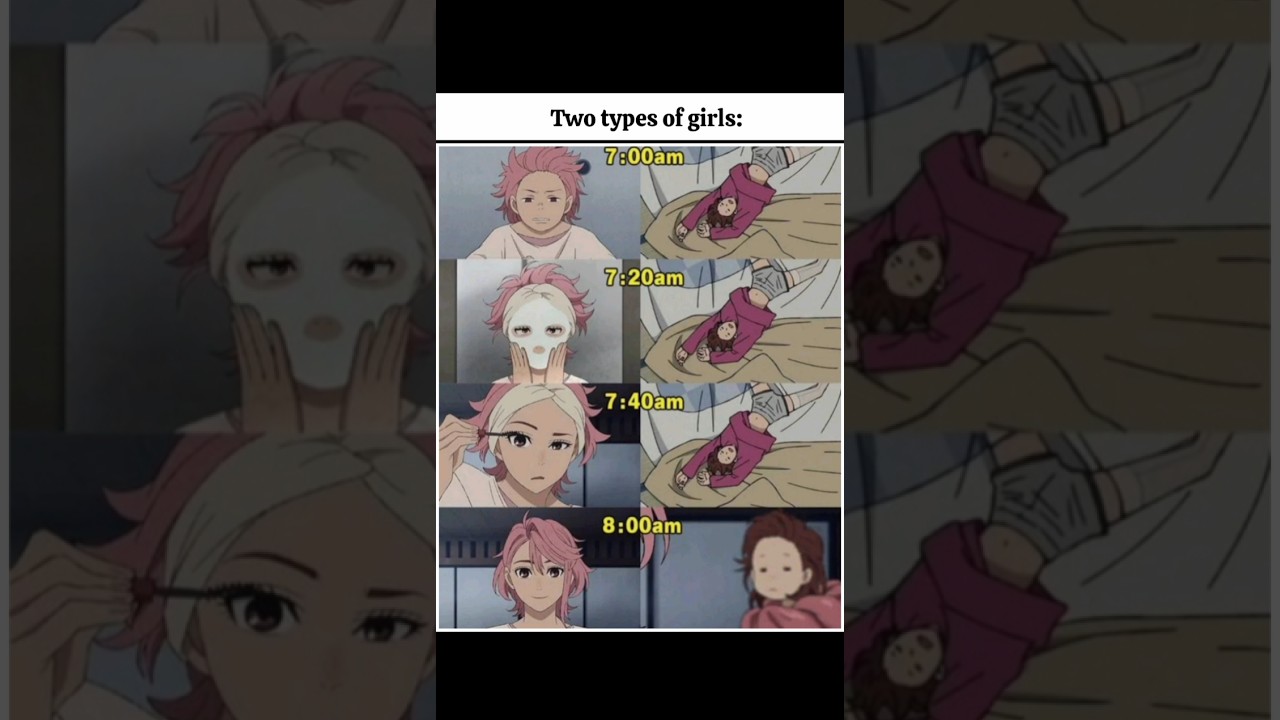 Skincare vs. Sleepcare. #dandadan #dandadanseason2