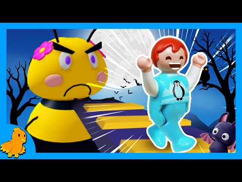 Emma muss vor der bösen BIENENKÖNIGIN entkommen!🐝🍯 Obby | Playmobil Familie Vogel (Roblox)