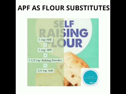 All Purpose Flour substitutes