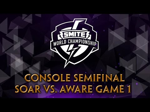 SMITE World Championship 2017 - Console Semifinals - SoaR Gaming vs. Aware Gaming (Game 1)