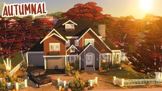 AUTUMN INSPIRED HOME | The Sims 4 Speed Build