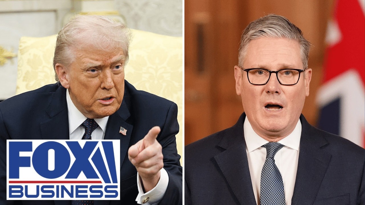 'THIS IS NOT WINSTON CHURCHILL': Trump TEARS INTO Starmer and the UK