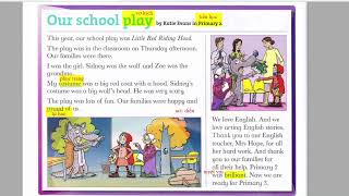 Family 2 Unit 14 Lesson 5 - Our school play