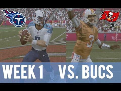 Madden 16 Titans Franchise | Week 1 @ Tampa Bay Buccaneers - MARIOTA VS. WINSTON! - Season 1