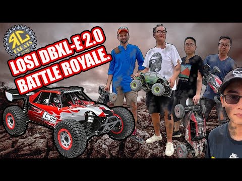 Losi DBXL-E 2.0 in a Battle Royale!