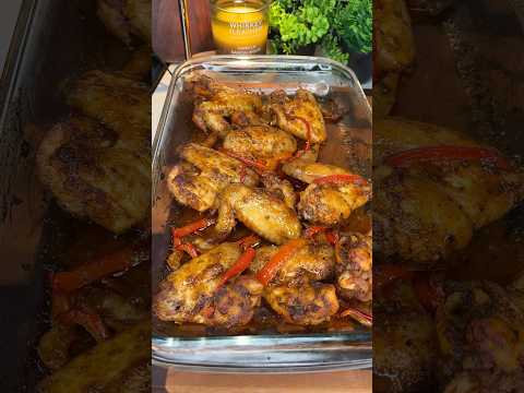 Crispy Juicy Oven-Baked Chicken Wings 🍗🔥