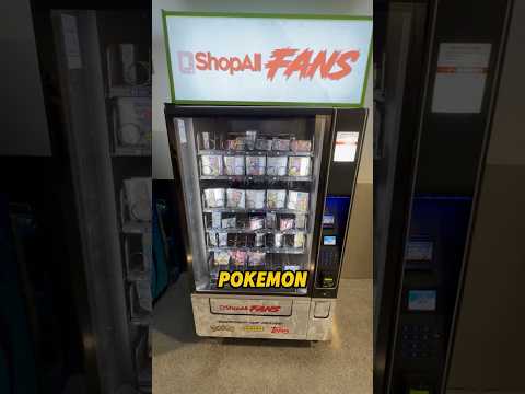 Overpriced Pokemon Card Vending Machine