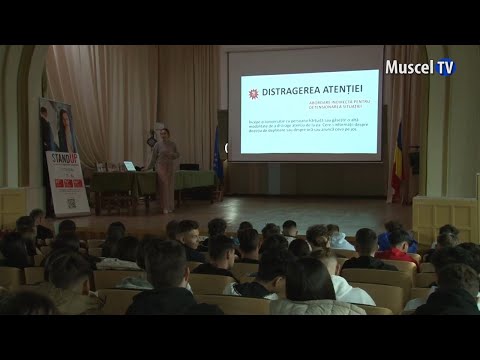 Jurnal MUSCEL TV 13.10.2023 Curs despre hărțuirea pe stradă la Colegiul Dinicu Golescu