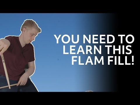 FLAM DRUM FILL - Free Drum Lesson with Dave Major