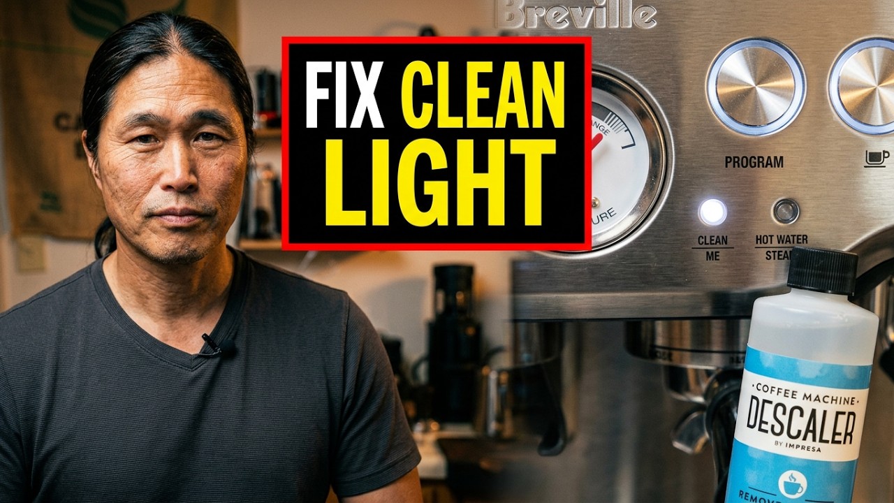 Solid Clean Me Light FIX | Breville Barista Express (Model BES870)