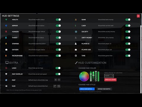 ESX hud