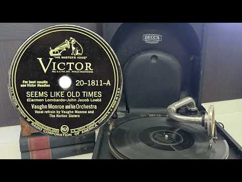 Vaughn Monroe ~ Seems Like Old Times (1946)