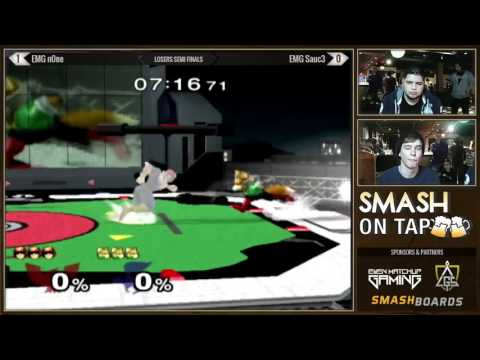 SOT #50 - EMG n0ne (Falcon) vs EMG Sauc3 (Fox) - SSBM LSF