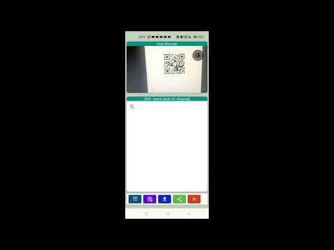 Rapid Barcode Scanner & Saver