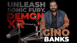 Video thumbnail for Gino Banks Reviews and Plays the New Pearl Demon XR Double Bass Pedal by Furtados Music