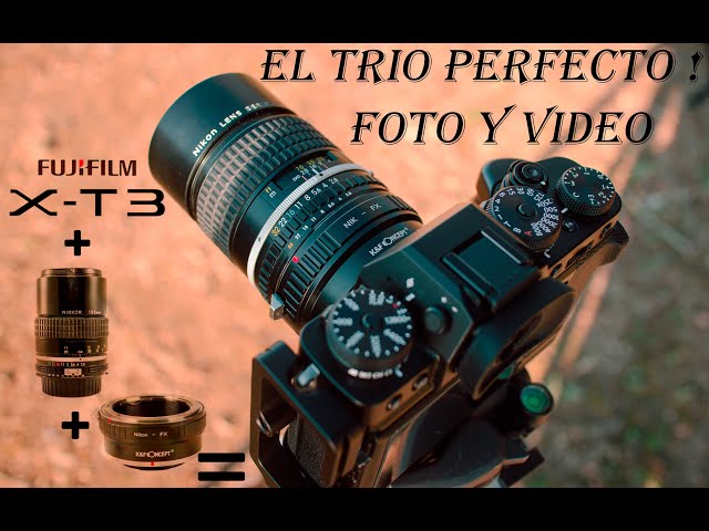 Vídeo relacionado con K&F CONCEPT- Adaptador de Enfoque Manual, Compatible con Objetivos Lentes de Canon FD FL Mount y Cuerpos de Cámara Fujifilm X Mount,Fuji,FX,Montura X Cámara, Anillo Adaptador Manual Lens
