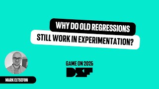 Why do old Regressions still work in Experimentation?